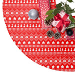 Board Game Christmas Tree Skirt (red)
