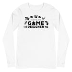 Trust Me, I'm A Game Designer Long Sleeve (with icons)
