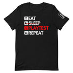 Eat, Sleep, Playtest, Repeat T-Shirt