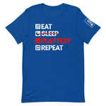 Eat, Sleep, Playtest, Repeat T-Shirt