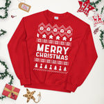 Merry Christmas Sweatshirt (Meeple)