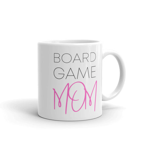 Board Game Mom Mug (Pink)