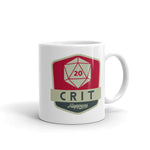 Crit Happens Mug (Red)