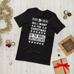 All I Want For Christmas Is To Role Initiative  T-Shirt