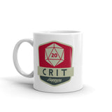 Crit Happens Mug (Red)