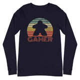 Gamer Long Sleeve (orange letters)