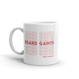 Board Games; Have A Nice Day Mug (Red)